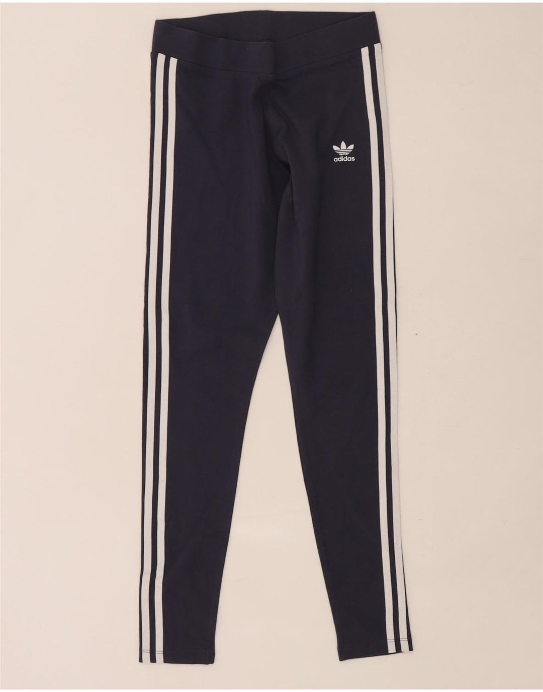 Leggings pentru femei Adidas UK 12 Medium Bleumarin