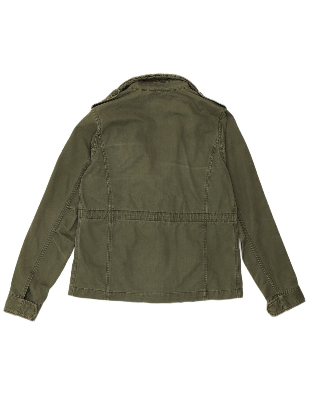 Jachetă militară Superdry pentru femei UK 14, mare, verde, bumbac