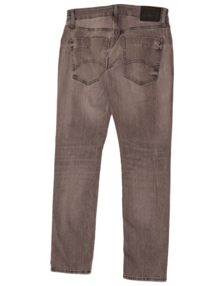 Blugi slim pentru bărbați Tommy Hilfiger W33 L32 bumbac gri