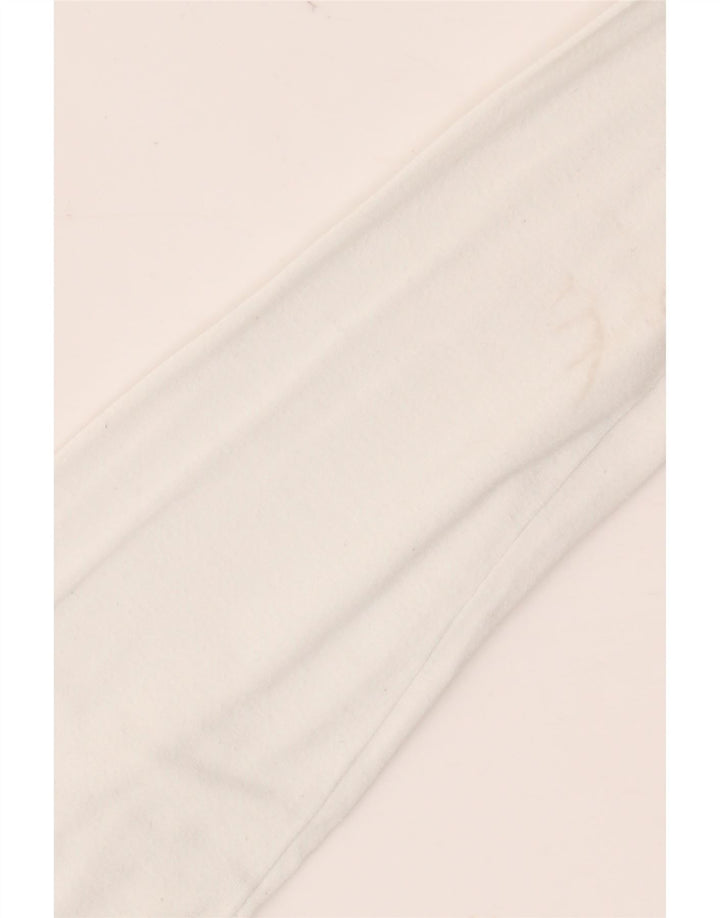 OASIS Top pentru femei cu mânecă lungă UK 10 Small White Viscose