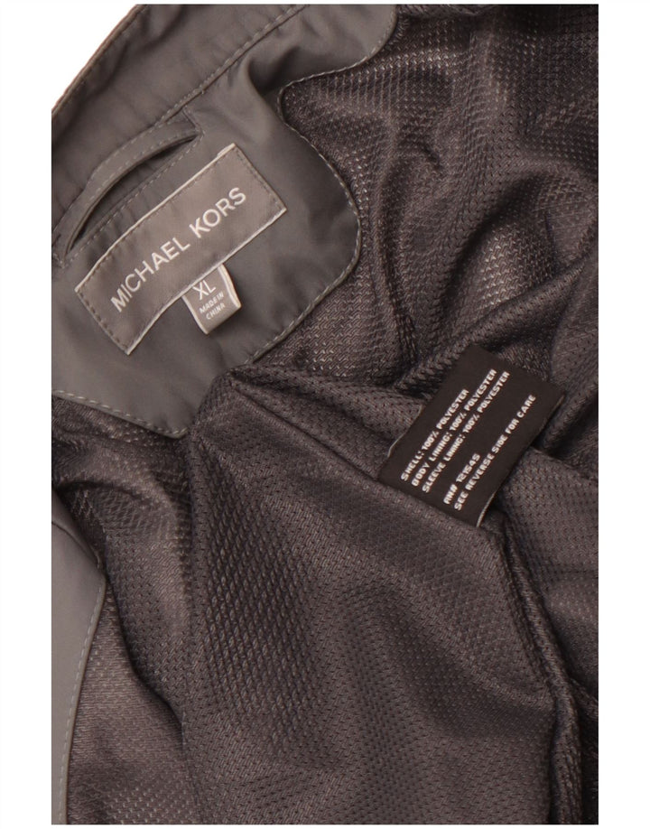 Jachetă pentru bărbați MICHAEL KORS UK 42 XL poliester gri