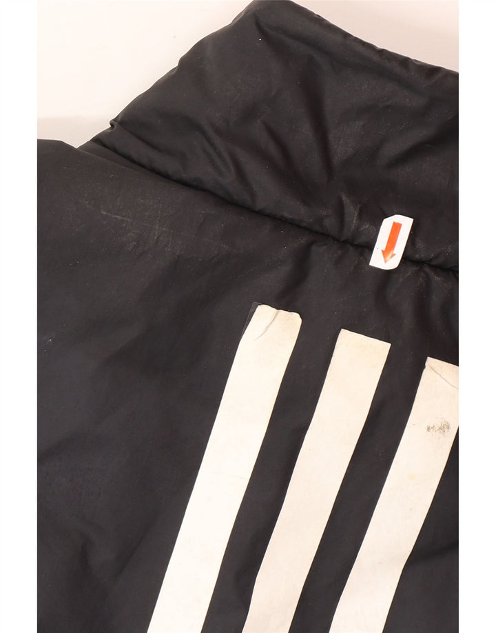 Jachetă căptușită pentru bărbați ADIDAS UK 40, mare, negru, poliester