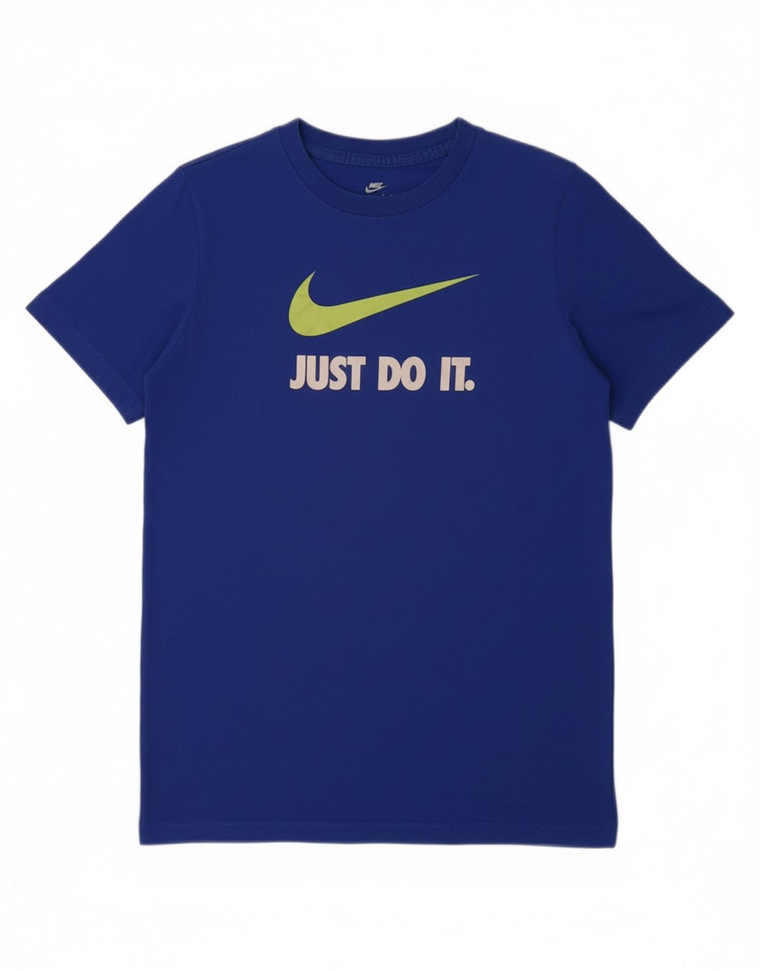 Tricou grafic pentru băieți NIKE Top 13-14 ani XL Bumbac albastru