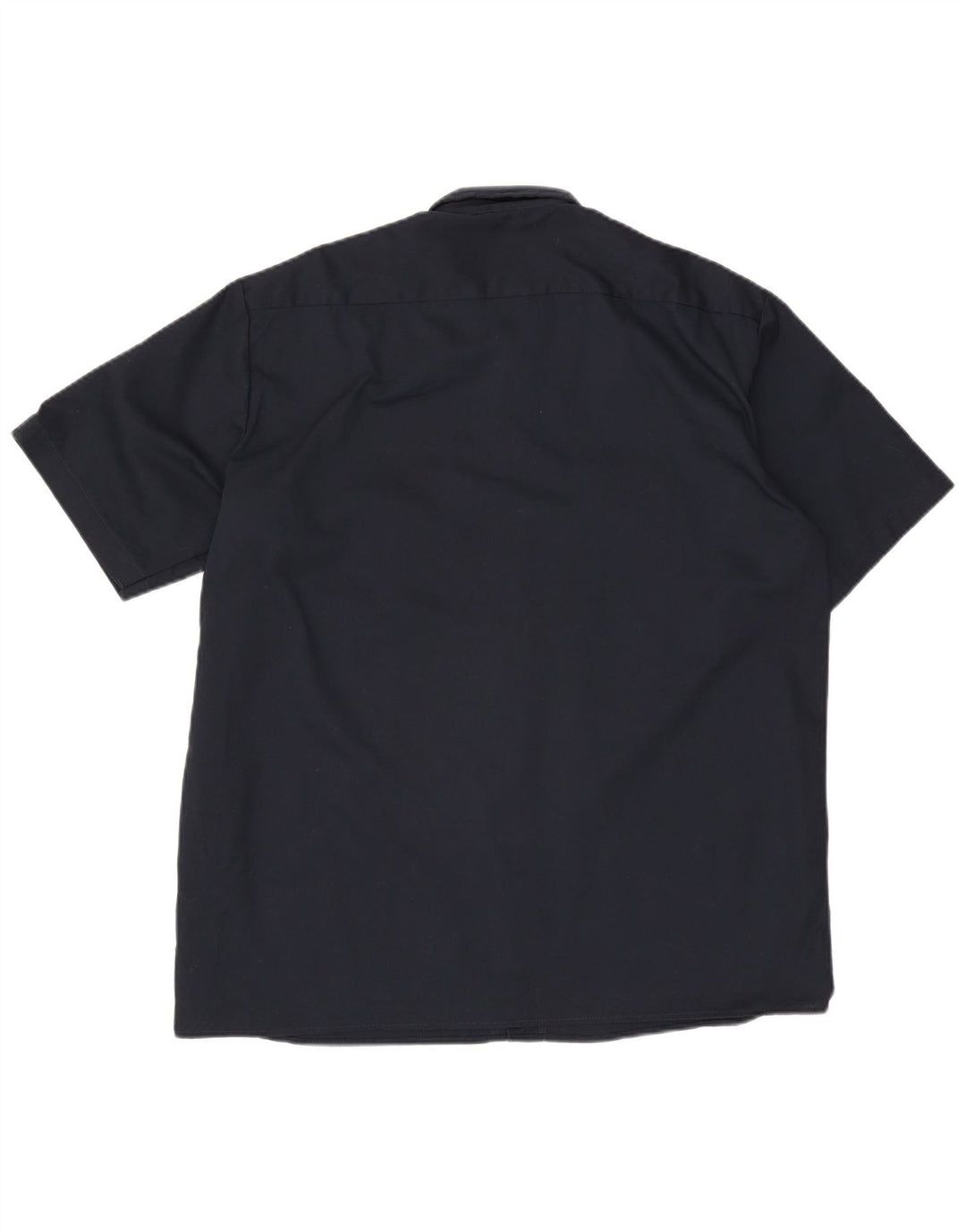 Cămașă cu mânecă scurtă pentru bărbați Dickies, poliester mare, albastru