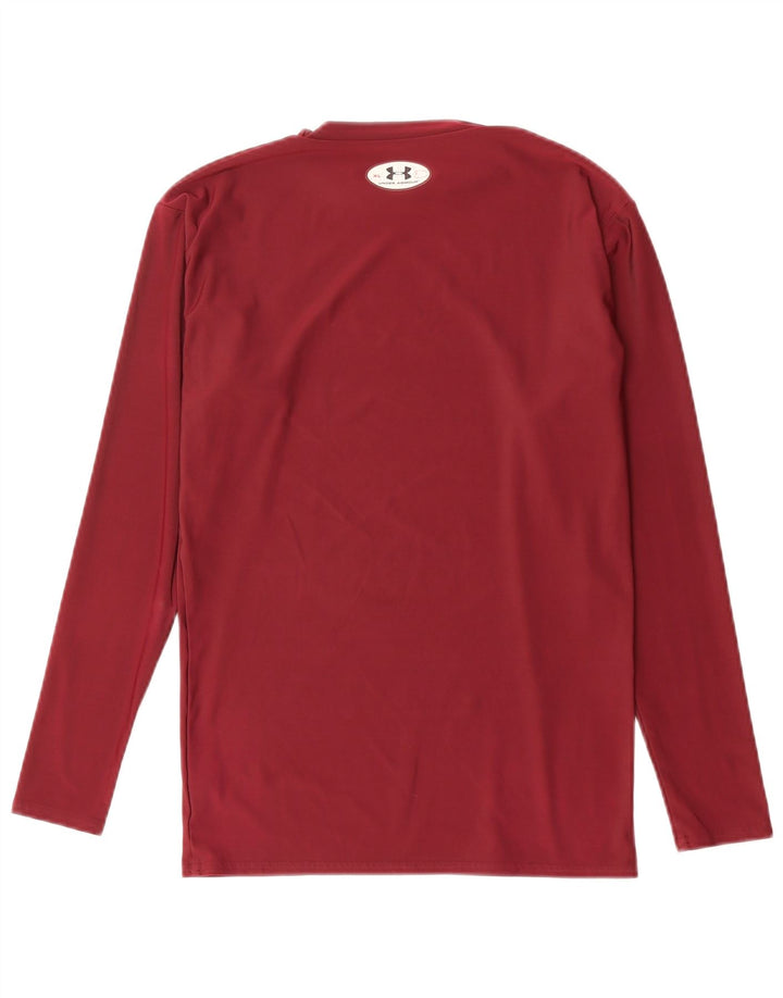 UNDER ARMOUR Top pentru femei cu mânecă lungă UK 18 XL Burgundy Poliester