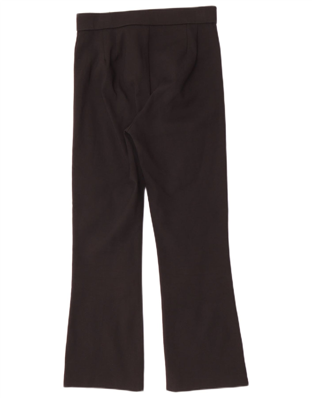 Pantaloni casual pentru femei Bootcut Zara Mici L26 L25 Negri