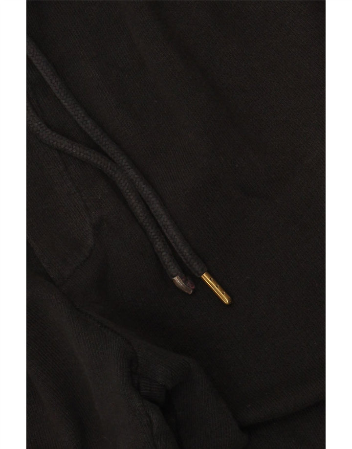 Pantaloni scurți sport grafic JACK & JONES pentru bărbați, bumbac color bloc negru mediu