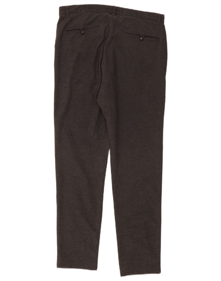 Pantaloni chino slim pentru bărbați Zara EU 40 Medium W30 L29 Gri pete