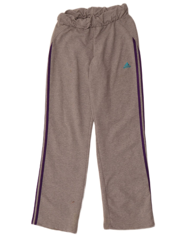 Pantaloni de trening Adidas pentru femei UK 12, bumbac gri mediu