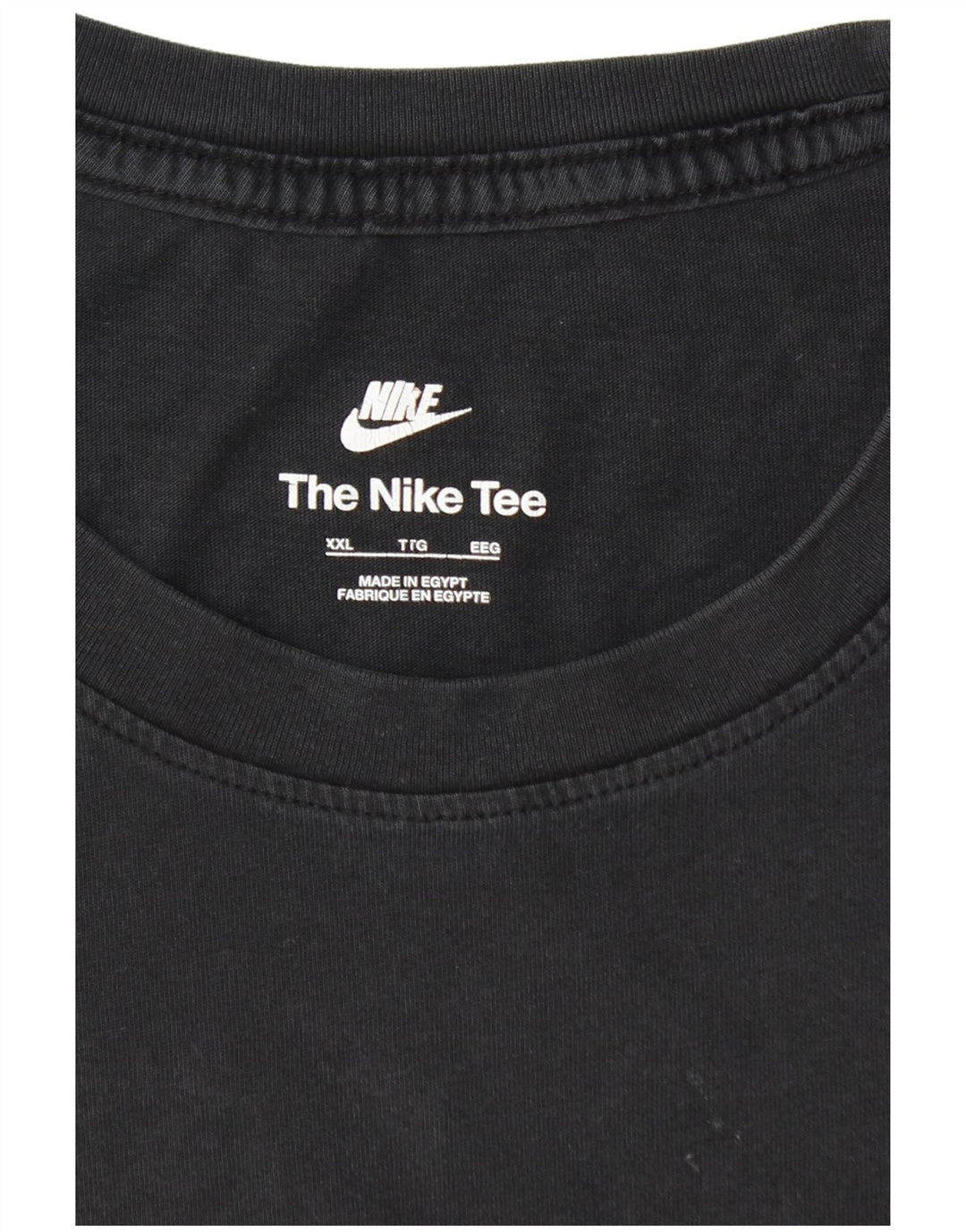 Tricou pentru bărbați NIKE Top 2XL bumbac negru