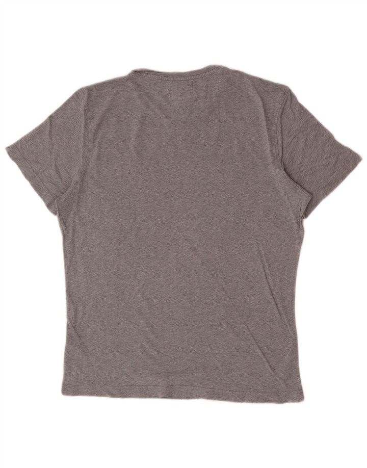 Tricou pentru bărbați Tommy Hilfiger Top mare din bumbac gri