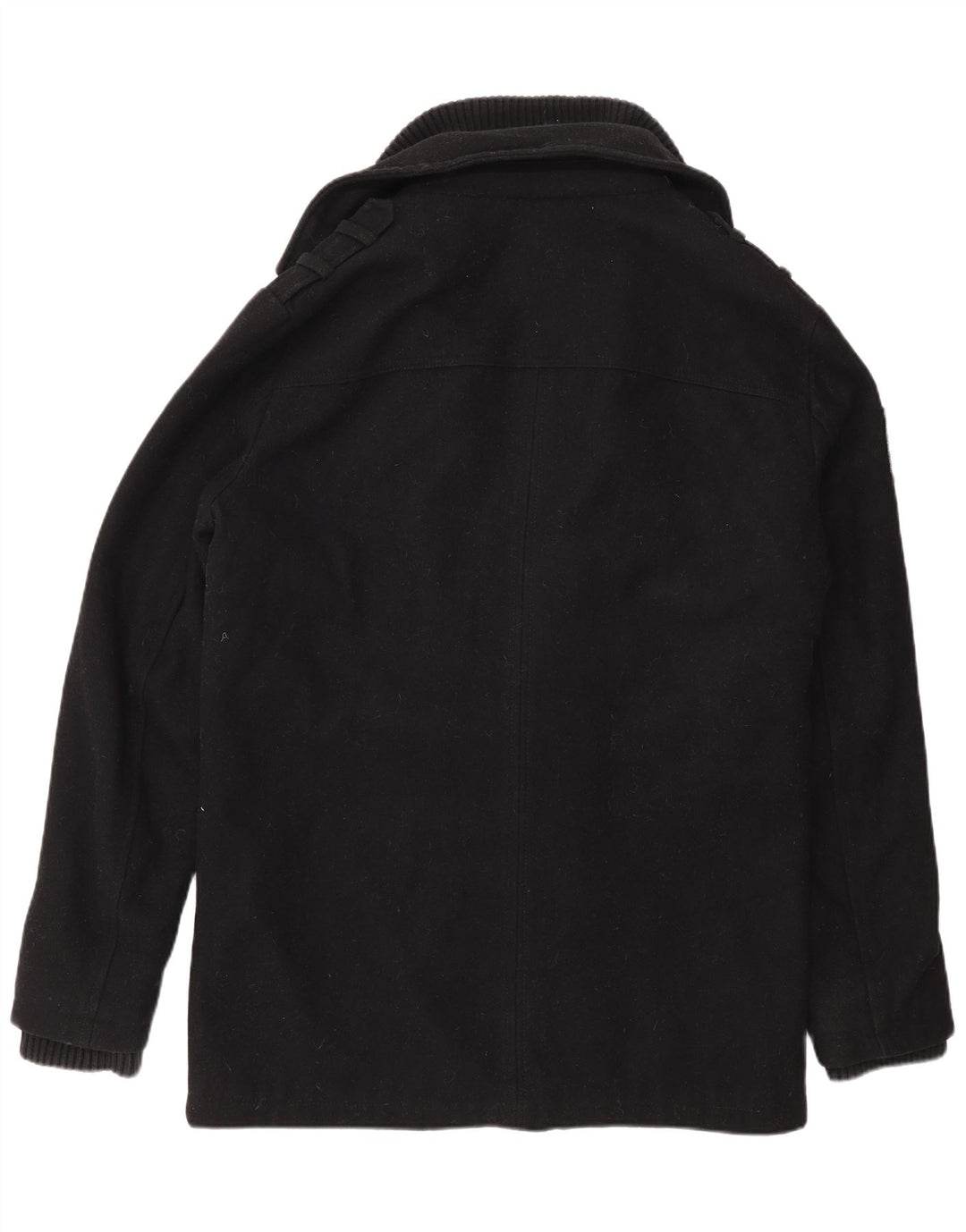 Palton Jack & Jones pentru bărbați UK 40 Lână mare neagră