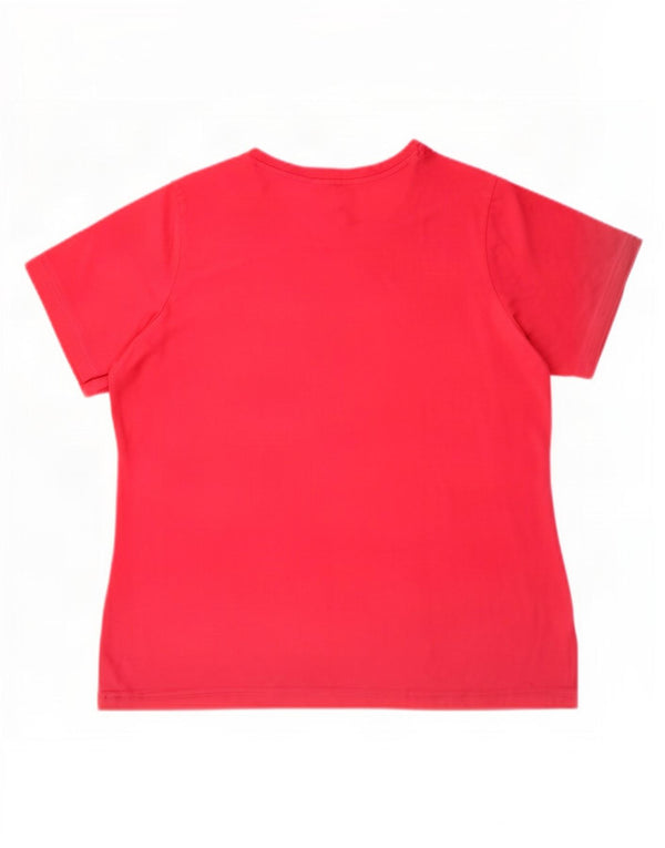 Tricou grafic Adidas pentru femei Top UK 28/30 3XL Roz