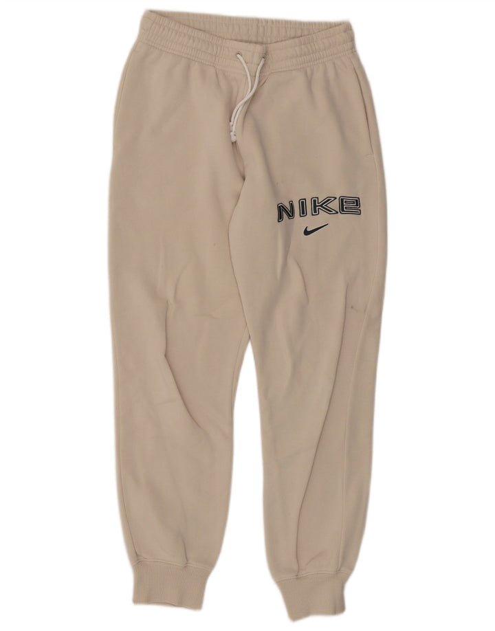 Pantaloni de trening cu grafică Nike pentru bărbați Pantaloni de jogging mici, alb