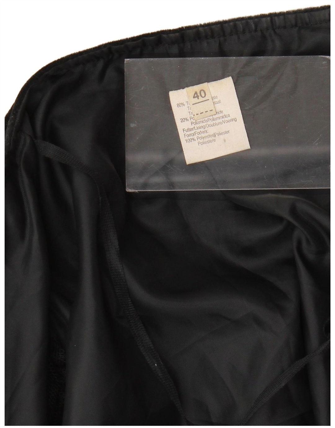 Jachetă Bolero pentru femei VINTAGE IT 40 Triacetat negru mic