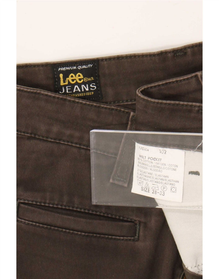 Blugi Bootcut pentru femei Lee W28 L28 maro bumbac