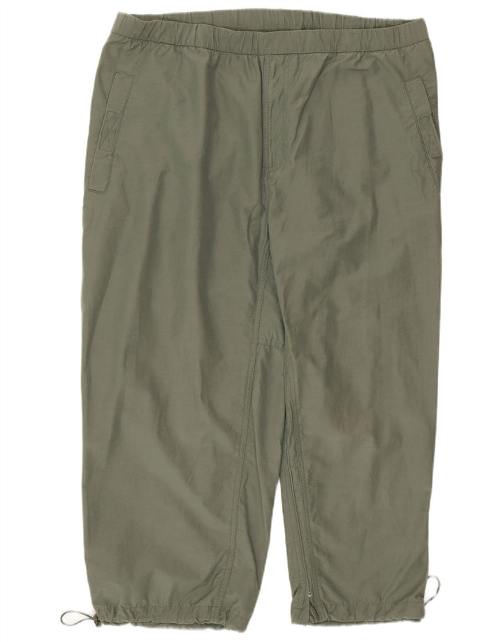 Pantaloni de trening Columbia Capri pentru bărbați, mari, bumbac, kaki