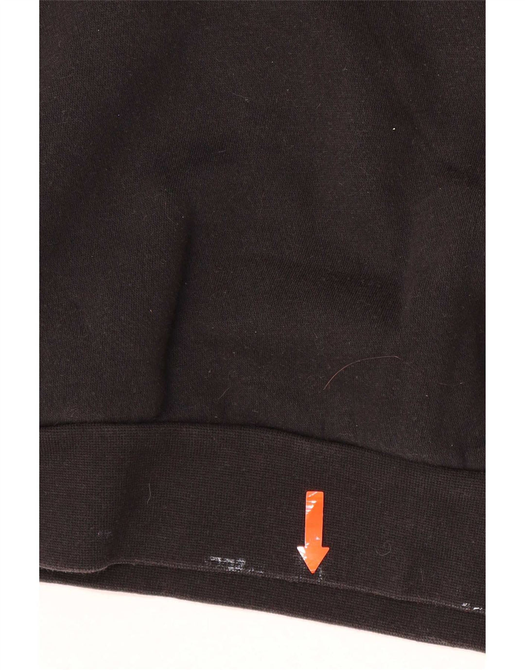 Hanorac grafic pentru bărbați Adidas Jumper mediu din bumbac negru