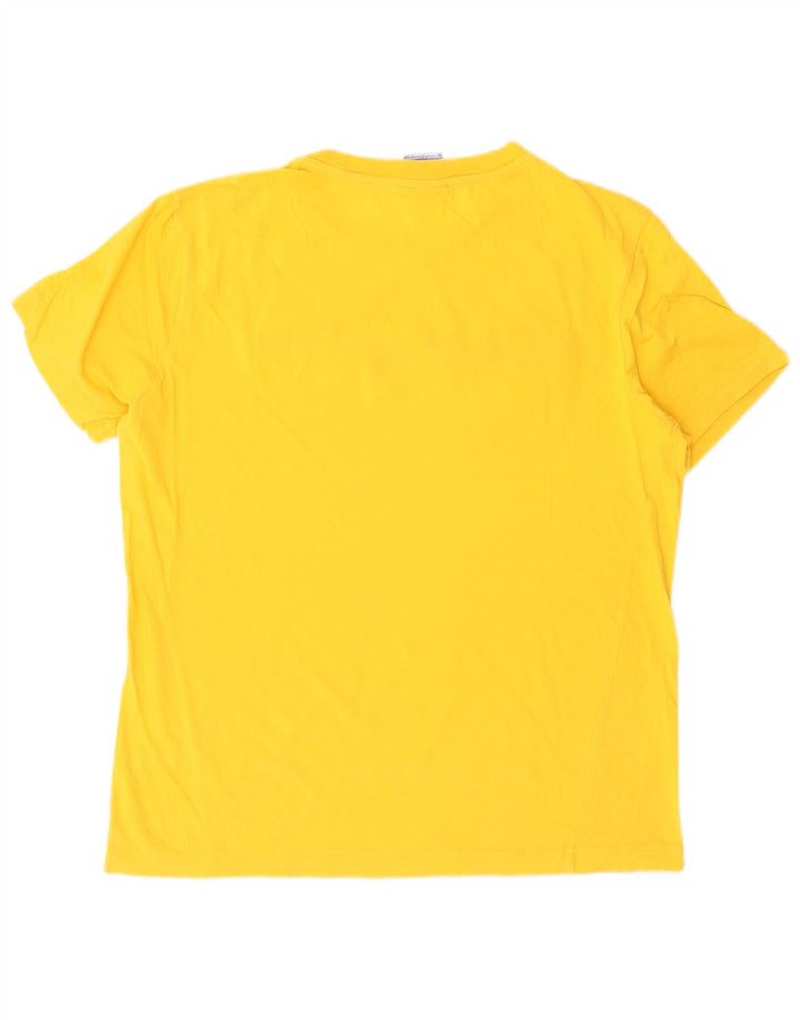 Tricou grafic Champion pentru bărbați Top mediu galben