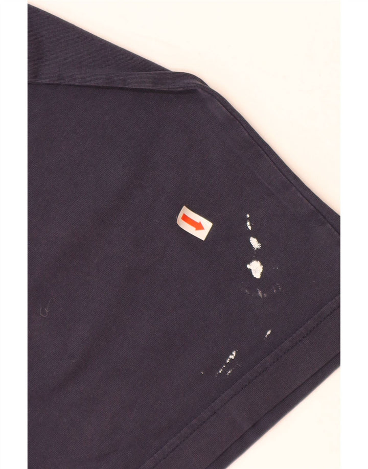 TOMMY HILFIGER Tricou Bărbați Top Mediu Bleumarin Bumbac