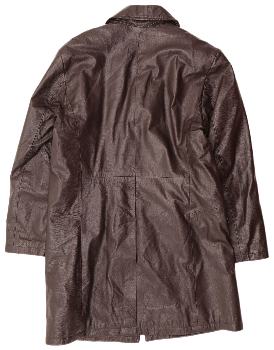 Palton din piele pentru bărbați VINTAGE IT 52 XL din piele maro