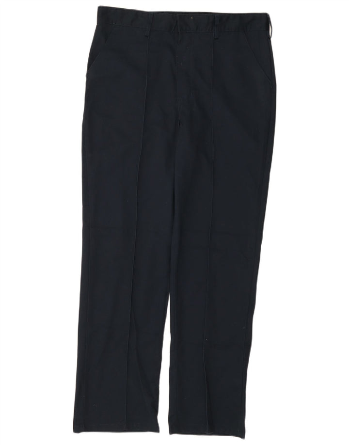 Pantaloni chino obișnuiți pentru bărbați Dickies L32 L31 poliester bleumarin