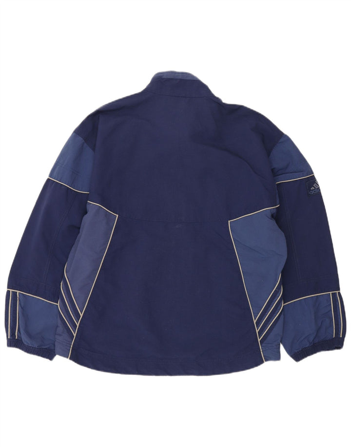 Jachetă de trening Adidas pentru bărbați Marea Britanie 38/40 Medium Bleumarin Colorblock