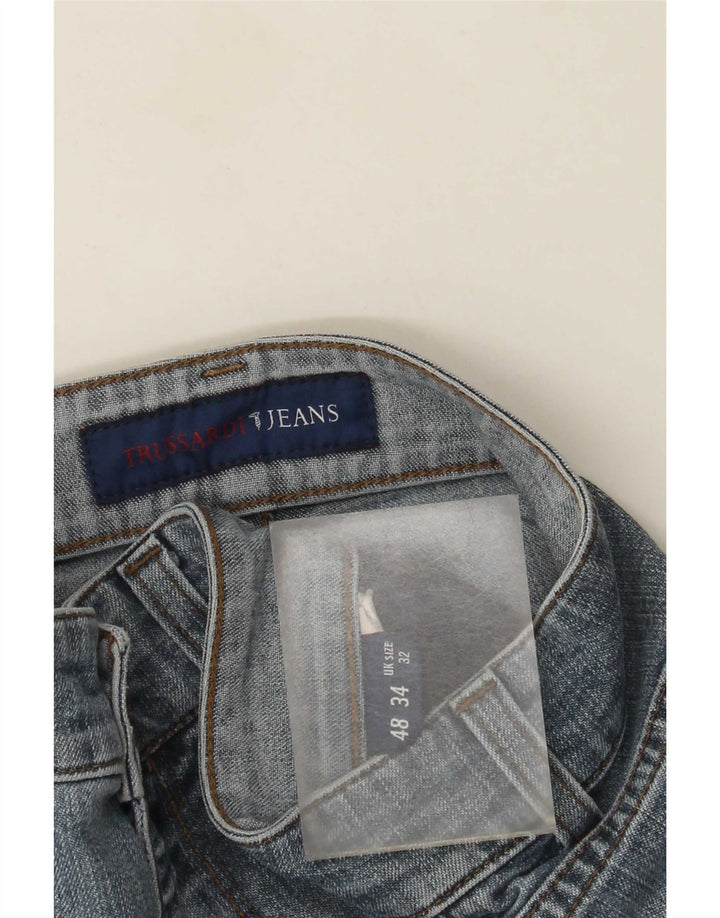 Blugi drepti pentru femei Trussardi W32 L32 albastru