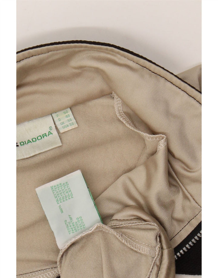 Jachetă de trening pentru bărbați DIADORA UK 38 Medium Bej Poliester color bloc