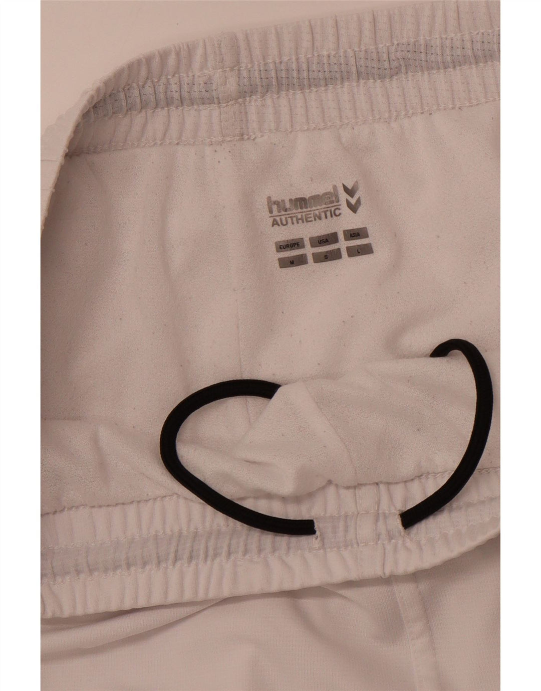 Pantaloni scurți sport authentic grafic HUMMEL, alb mediu