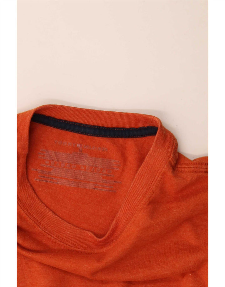 Tricou pentru bărbați Tommy Hilfiger Top portocaliu mediu