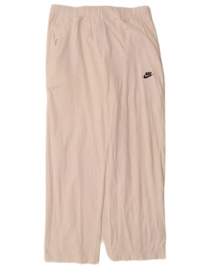 Pantaloni de trening Nike pentru bărbați, albi mici