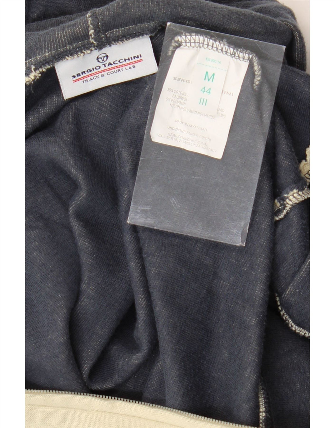 SERGIO TACCHINI Pulover cu capota cu fermoar pentru femei IT 44 bumbac mediu bej