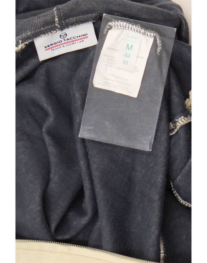 SERGIO TACCHINI Pulover cu capota cu fermoar pentru femei IT 44 bumbac mediu bej