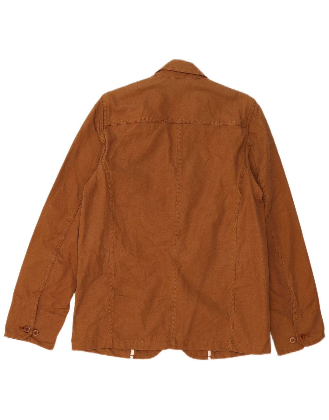 Jachetă pentru bărbați Carhartt cu 3 nasturi, UK 38, bumbac maro mediu