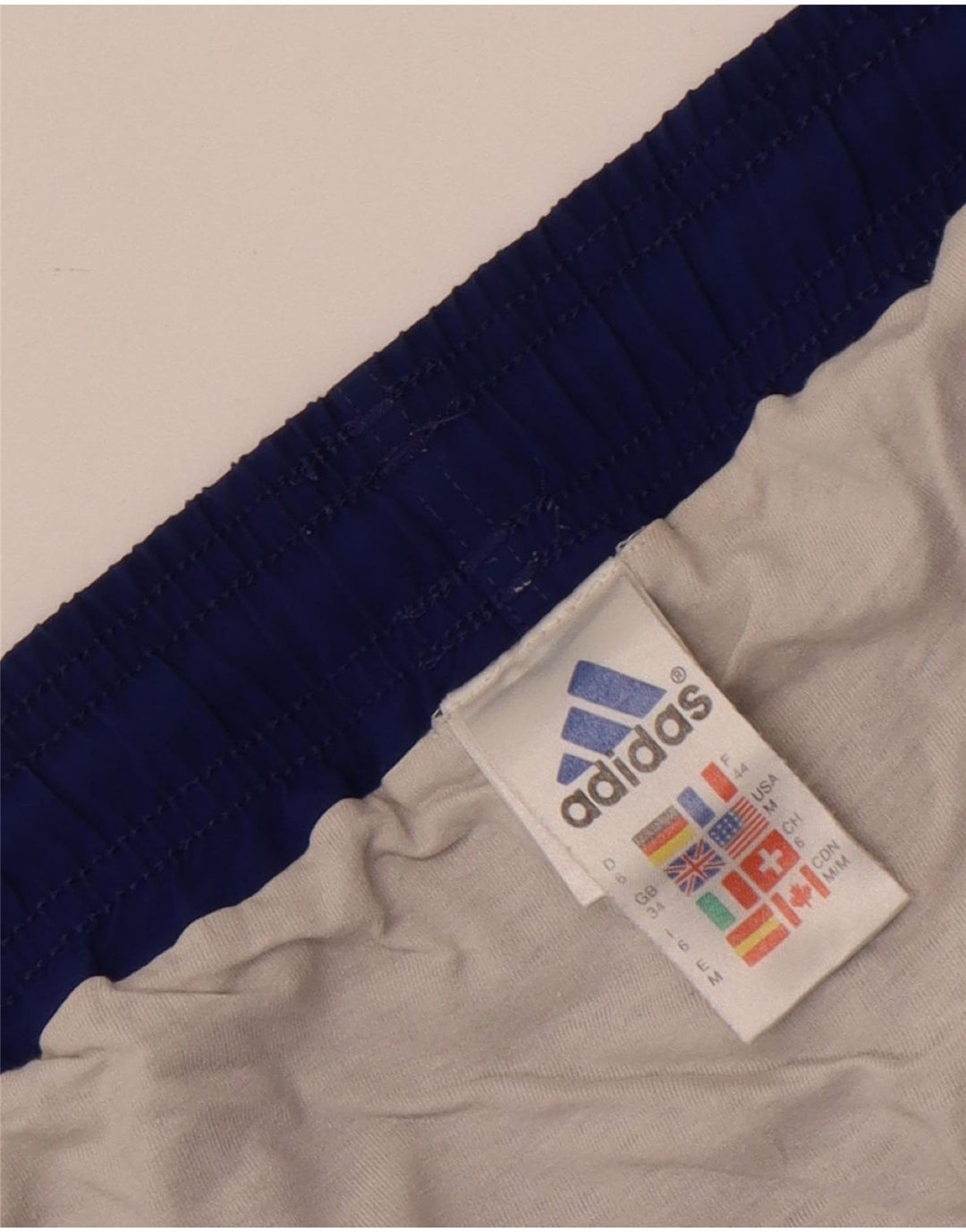 Pantaloni scurți sport Adidas pentru bărbați, poliester mediu bleumarin