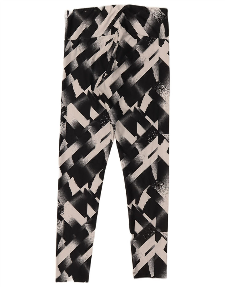 Leggings pentru femei Puma UK 12 Medium Black Geometric