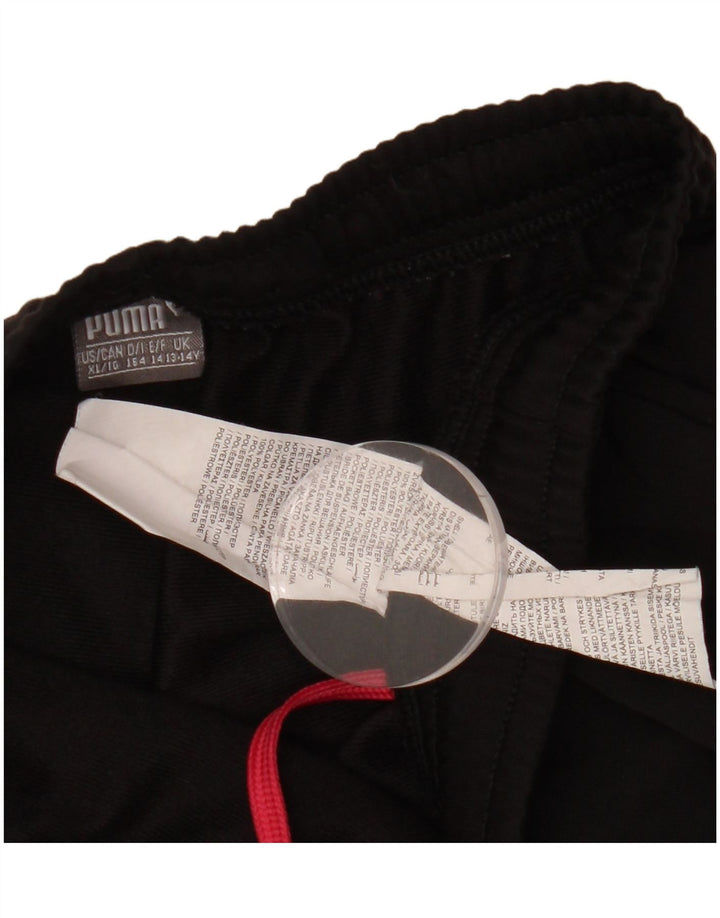 PUMA Băieți Pantaloni de trening Pantaloni de jogging 13-14 ani XL Poliester negru