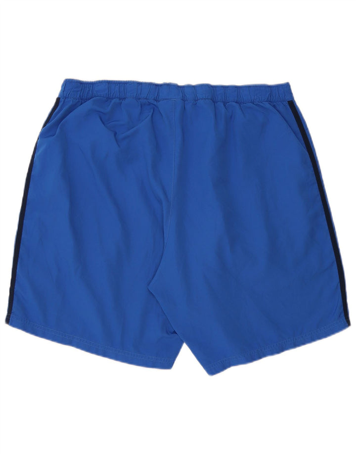 Pantaloni scurți sport pentru bărbați Adidas XL poliester albastru
