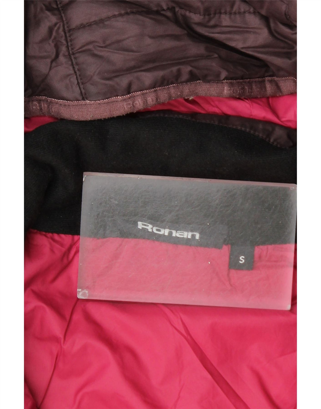 Palton căptușit cu glugă pentru femei ROHAN UK 10 Poliester violet mic