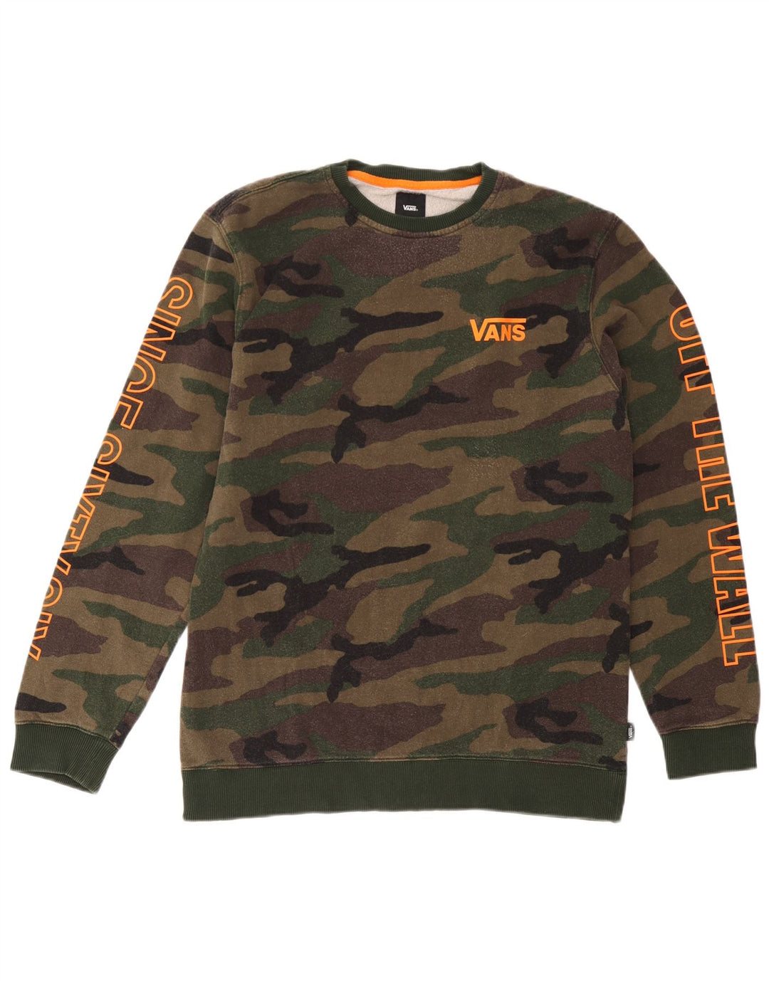 Hanorac grafic pentru bărbați Vans Jumper XL Kaki Camuflage Bumbac