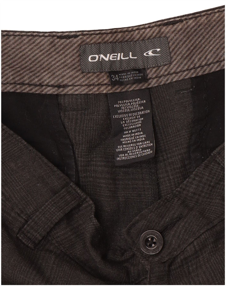 Pantaloni scurți chino pentru bărbați O'NEILL W34 Large, gri din poliester
