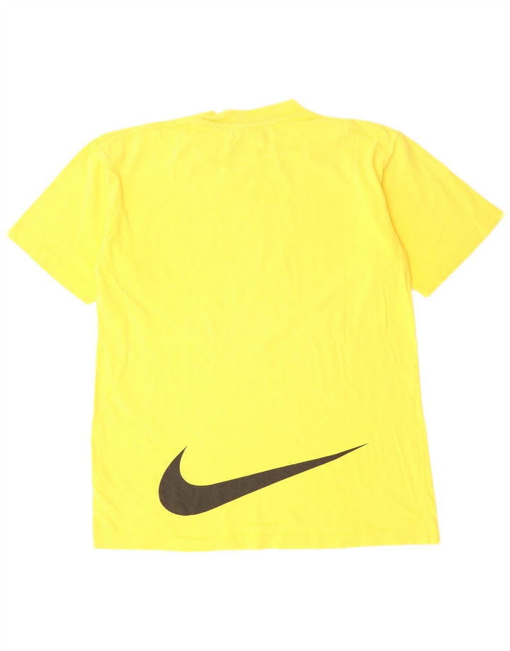 Tricou grafic pentru băieți NIKE Top 13-14 ani XL bumbac galben