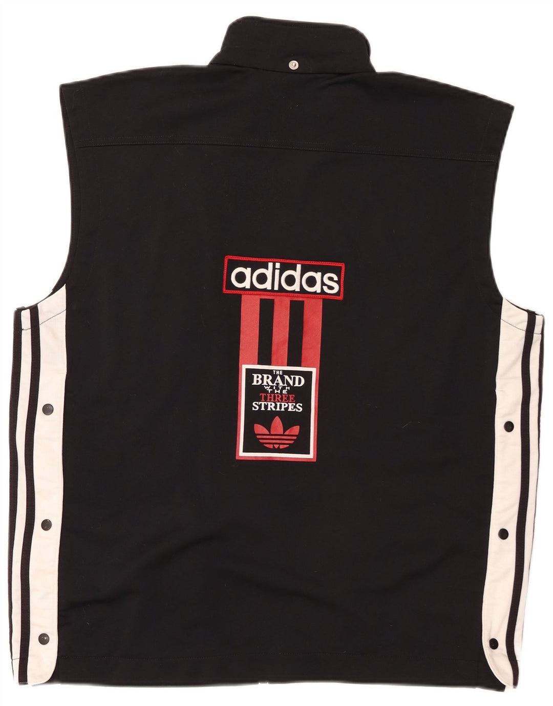 Jachetă de top pentru trening grafic Adidas pentru bărbați UK 40/42 Medium Black Colorblock