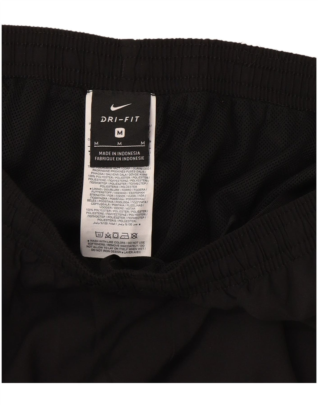 Pantaloni de trening Nike Dri Fit pentru bărbați Pantaloni de jogging Medium Black Colorblock