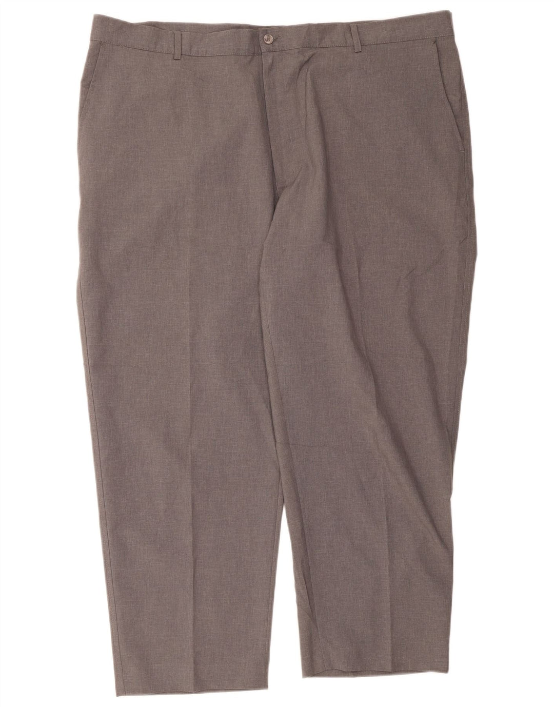 Farah Pantaloni Chino Drepți Bărbați L48 L29 Gri Poliester