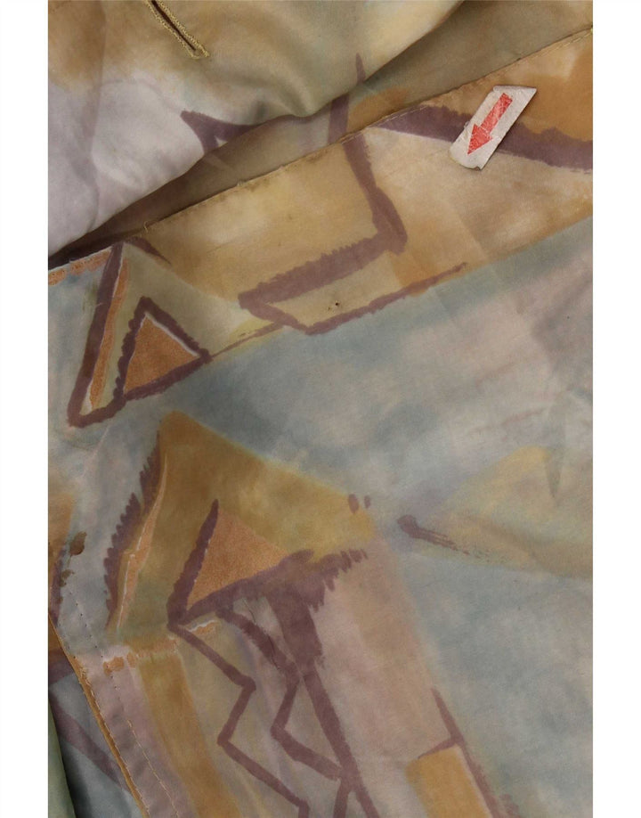 C & A Jachetă de ploaie cu model abstract pentru femei UK 16 mare, multicoloră