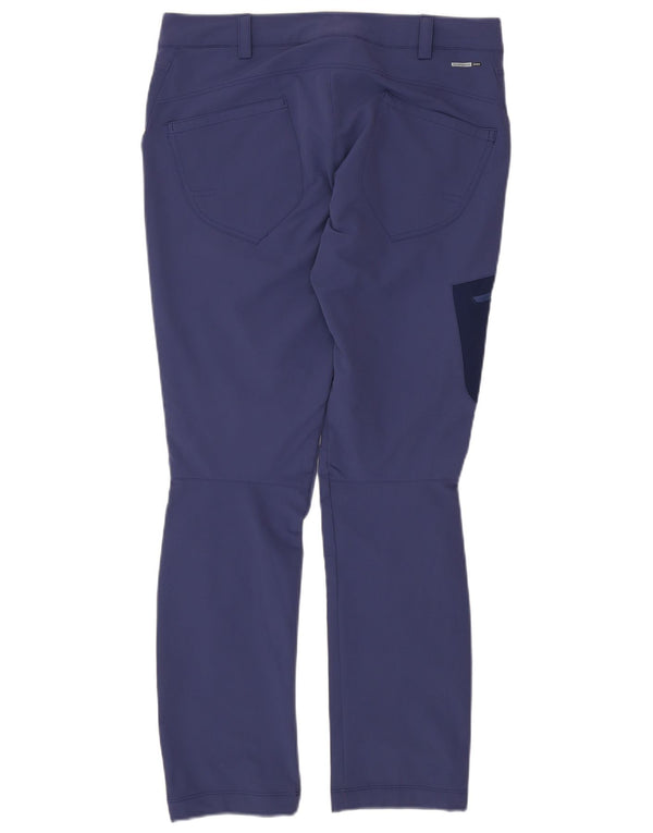 SALOMON Pantaloni cargo slim pentru drumeții pentru femei UK 14 Large W34 L31 Blue