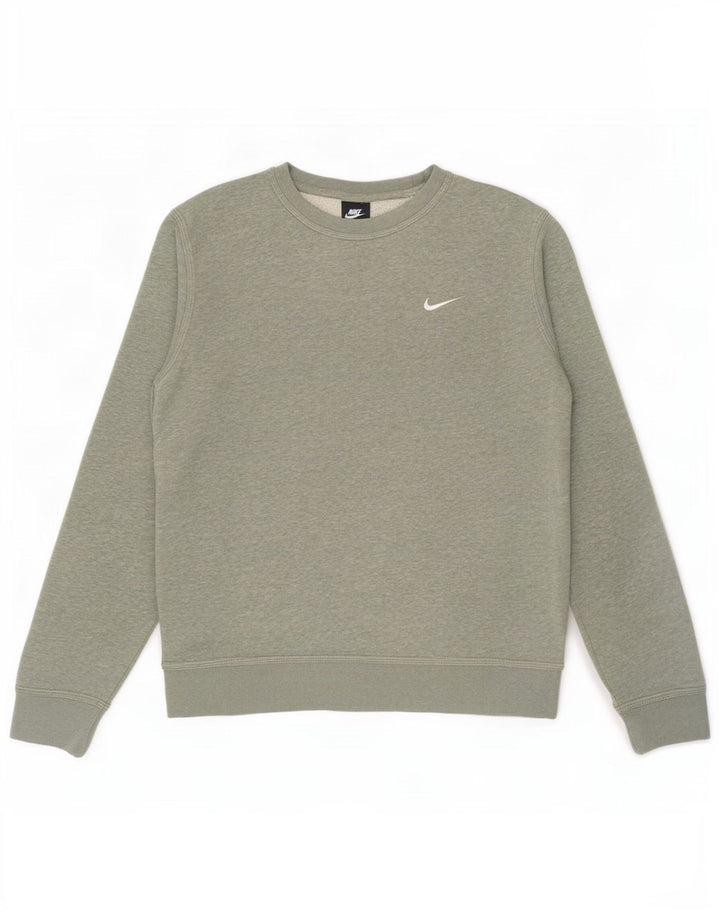 Pulover Nike pentru bărbați, bumbac, gri mediu