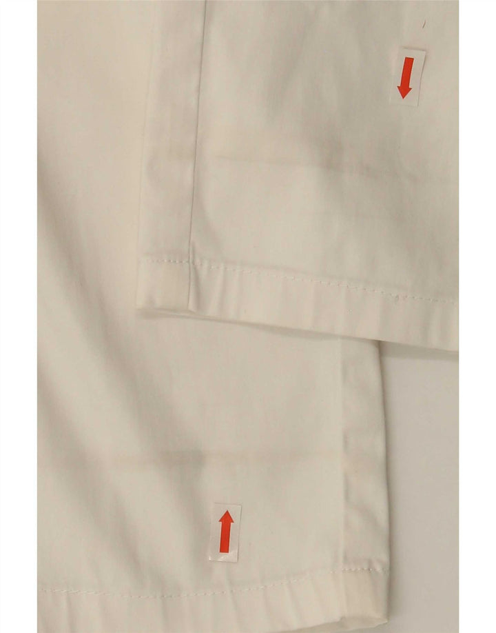 Pantaloni casual slim pentru bărbați Zara EU 40 Medium L31 L29 Alb